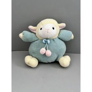 ADORABLE Easter Plush! Plump Pastel Round Baby Lamb Sheep Stuffed Animal Chosun